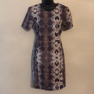 Walter Baker animal print dress